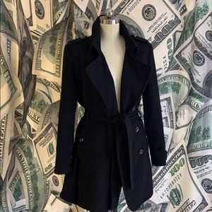 Stylish wool pea coat